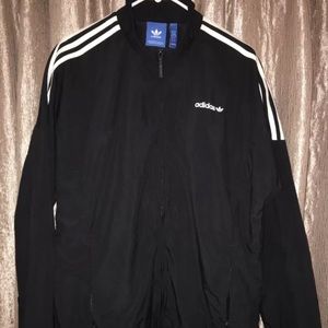 Adidas men’s large black jacket